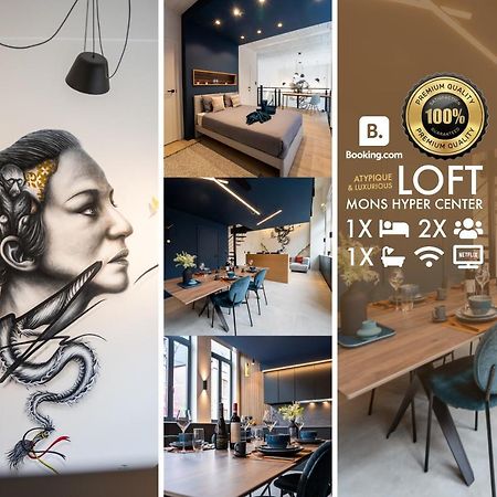 Atypique Loft Mons City Center Exteriér fotografie