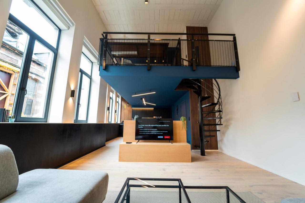 Atypique Loft Mons City Center Exteriér fotografie